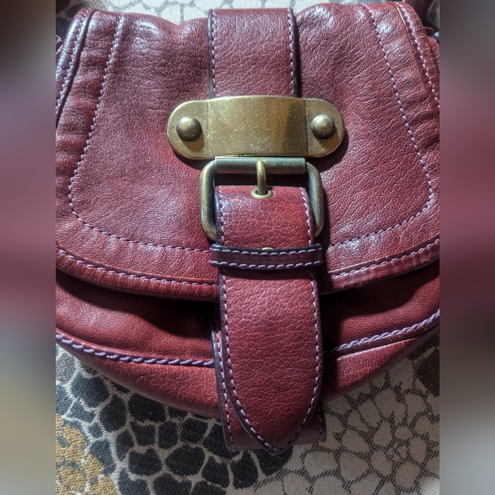 Darling vintage Marc Jacobs burgundy leather bag - Picture 4 of 13